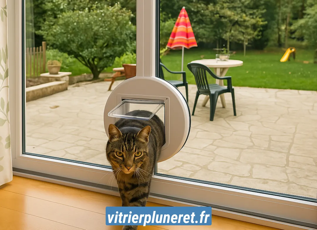Installation de chatière Pluneret